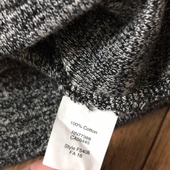 Madewell Gray Marled Mockneck - Picture 5 of 7